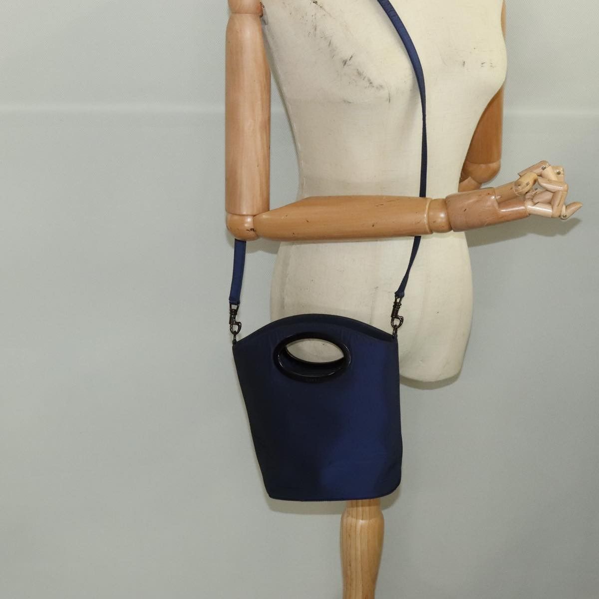 Gucci Gucci Vintage Handbag Nylon Size ONE SIZE - 14 Thumbnail