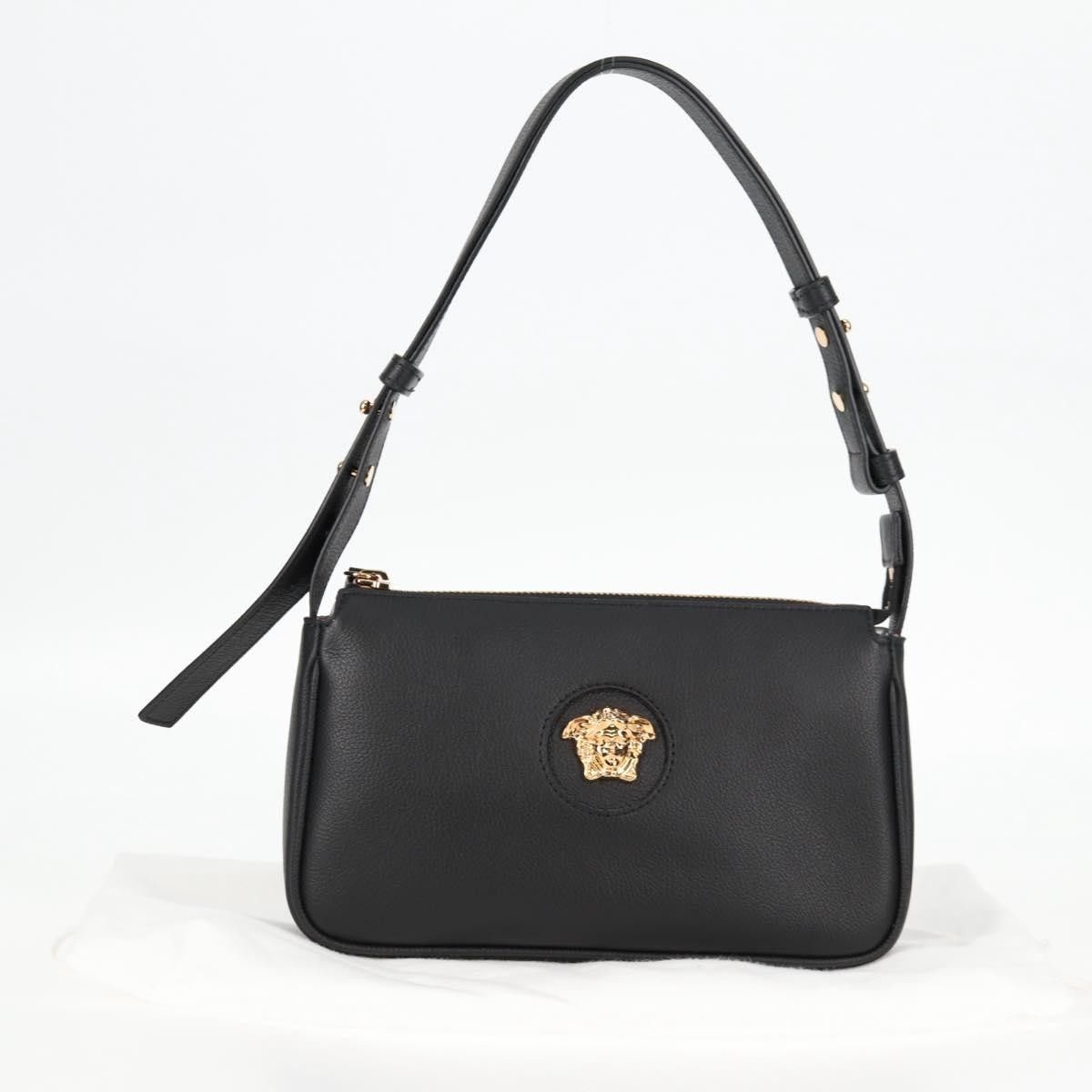 Versace Versace Medusa Shoulder Bag Leather Size ONE SIZE - 19 Thumbnail