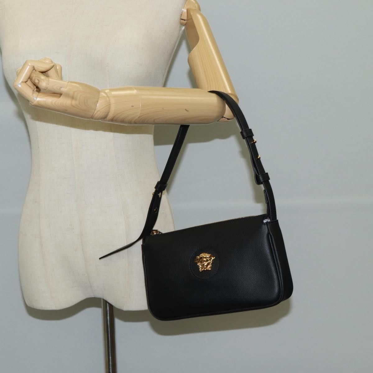 Versace Versace Medusa Shoulder Bag Leather Size ONE SIZE - 13 Thumbnail