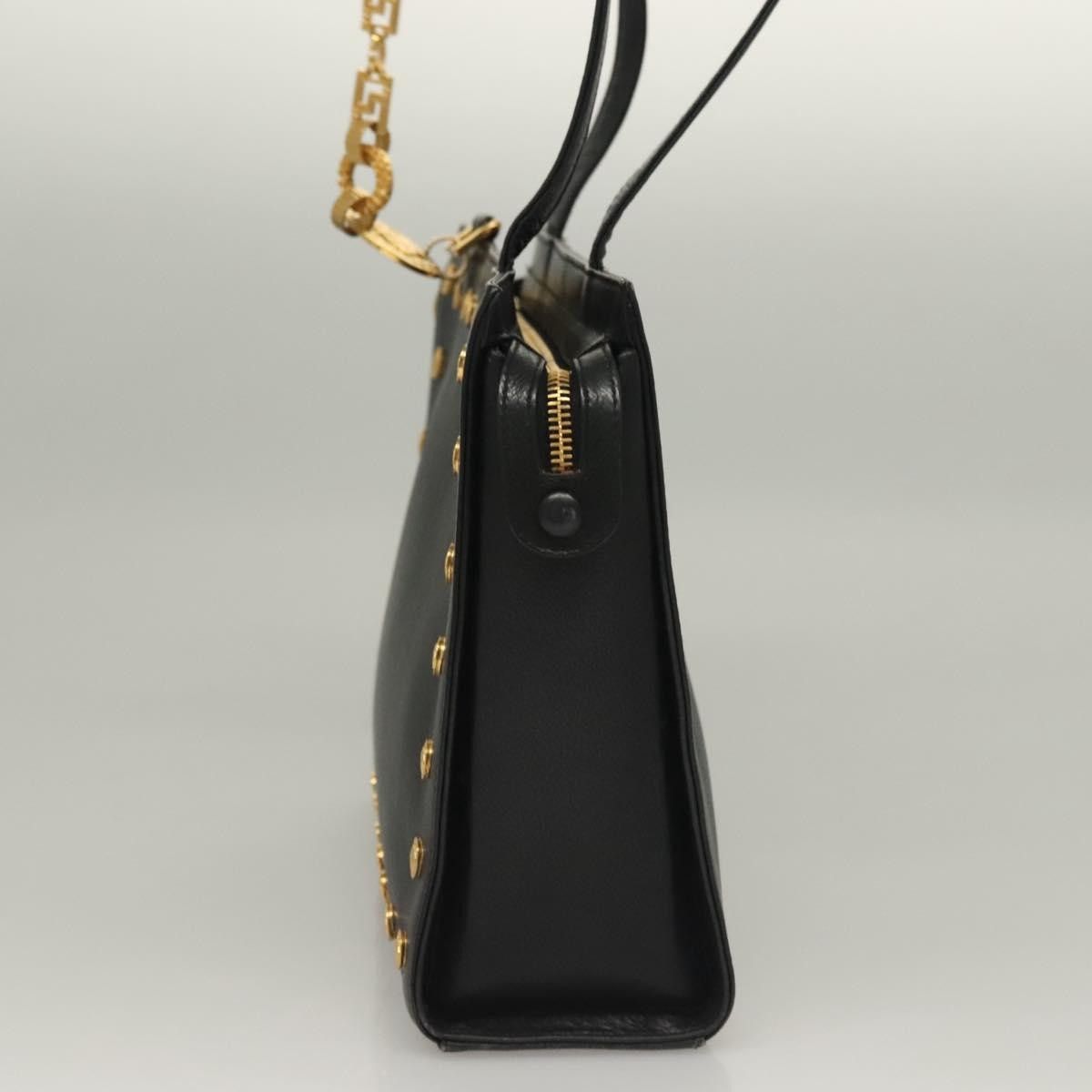 Versace Versace Medusa Shoulder Bag Leather Size ONE SIZE - 3 Thumbnail