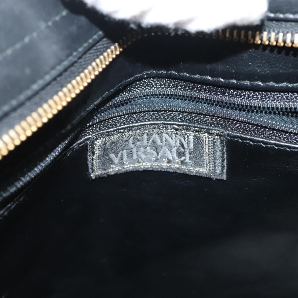 Versace Versace Medusa Shoulder Bag Leather Size ONE SIZE - 6 Thumbnail