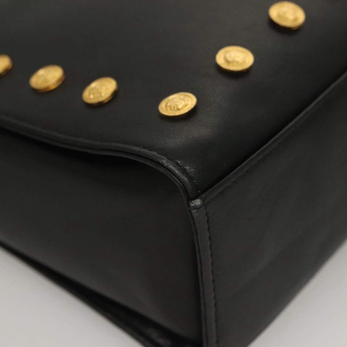 Versace Versace Medusa Shoulder Bag Leather Size ONE SIZE - 8 Thumbnail
