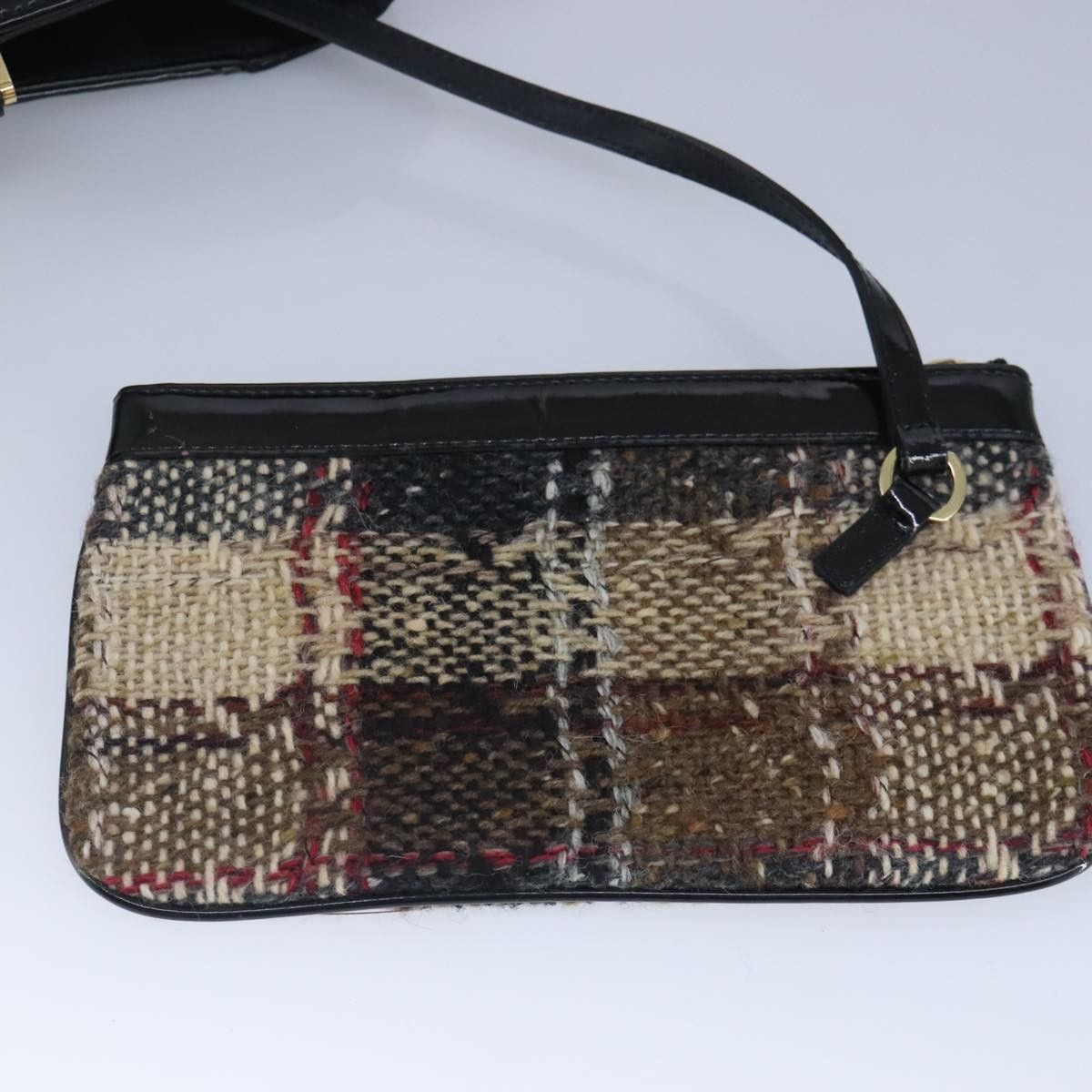 Burberry Burberry Vintage tote bag Wool Size ONE SIZE - 15 Thumbnail