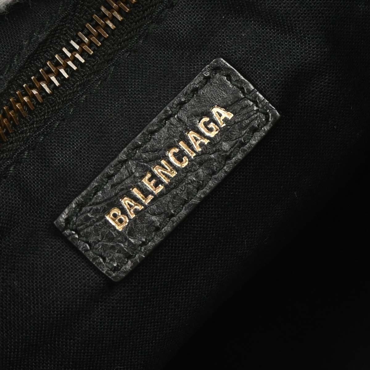 Balenciaga Balenciaga City Graffiti Classic Studs Bag Leather Size ONE SIZE - 4 Thumbnail