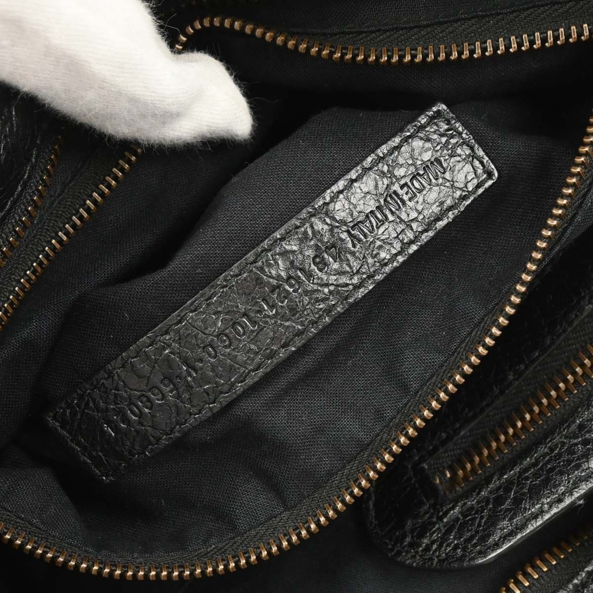 Balenciaga Balenciaga City Graffiti Classic Studs Bag Leather Size ONE SIZE - 5 Thumbnail