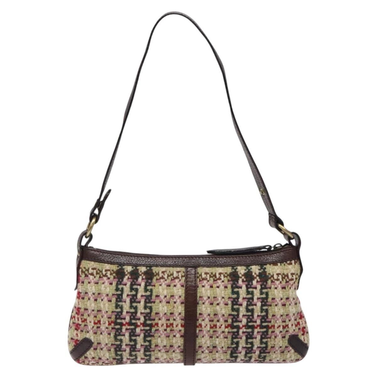 Burberry Burberry Vintage Shoulder Bag Wool Size ONE SIZE - 2 Thumbnail