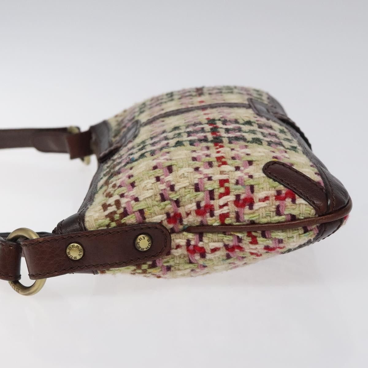 Burberry Burberry Vintage Shoulder Bag Wool Size ONE SIZE - 4 Thumbnail