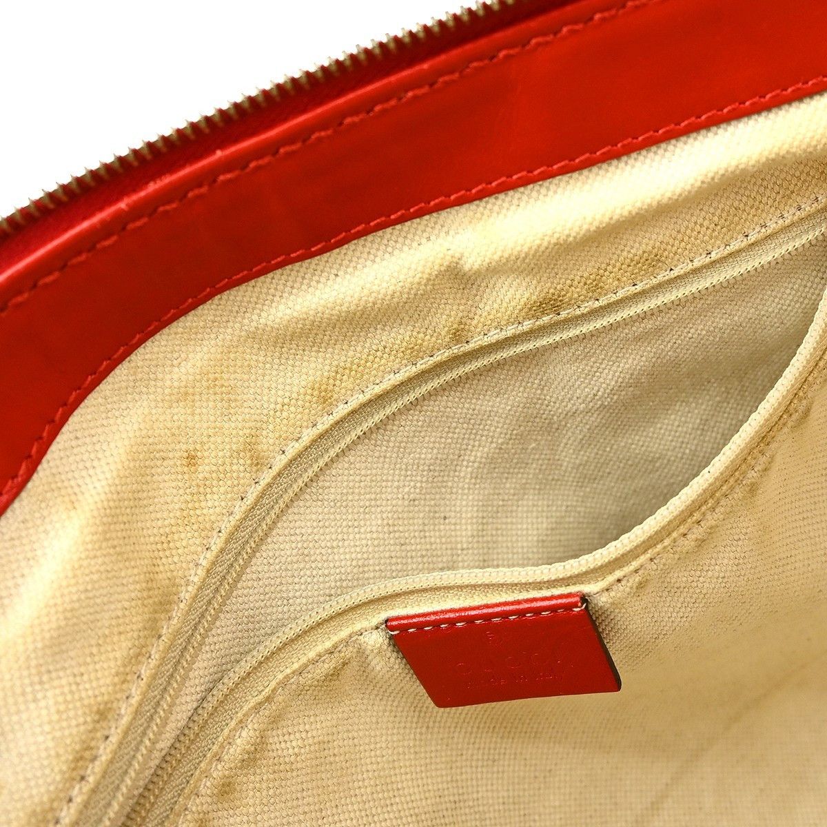 Gucci Gucci Sukey Top Handle Satchel GG Canvas with Leather Size ONE SIZE - 4 Thumbnail