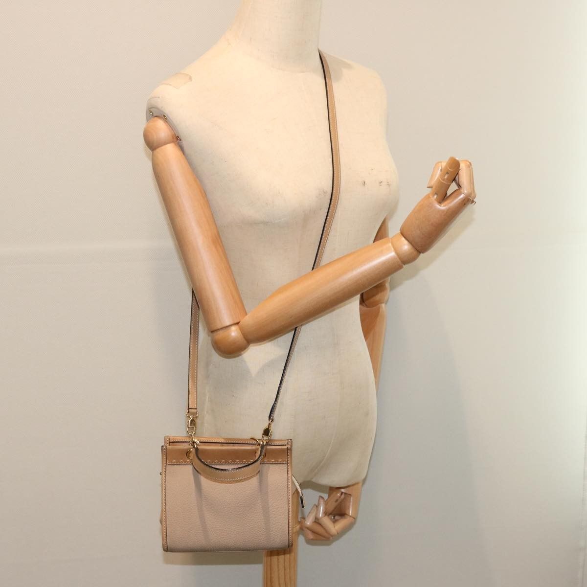 Celine Celine Handbag Leather Size ONE SIZE - 12 Thumbnail