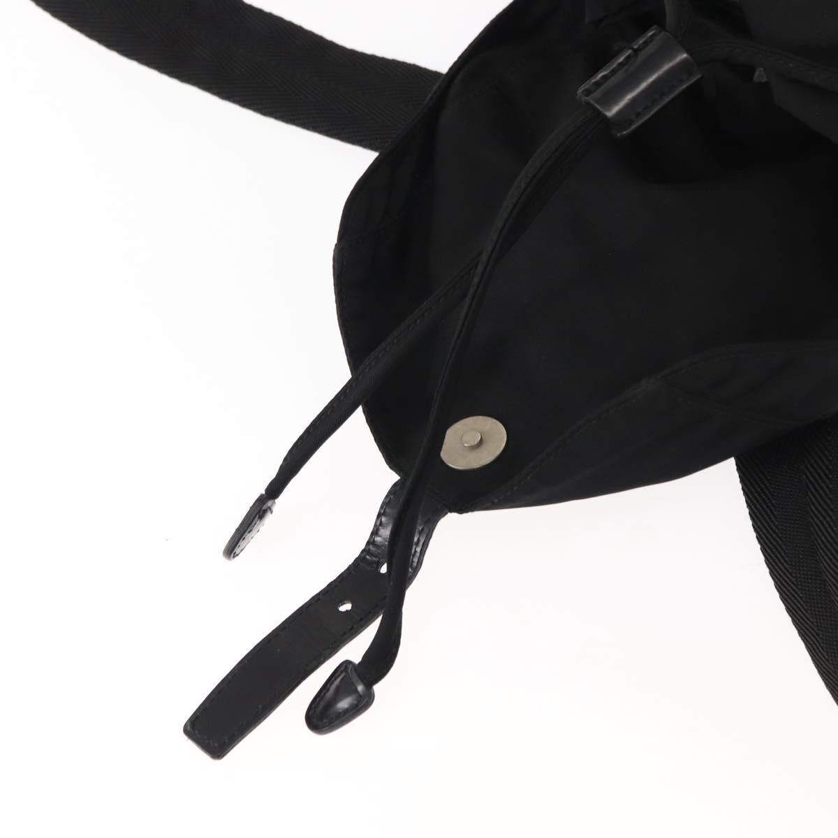 Prada Prada Vela Double Front Pocket Backpack Tessuto with Saffiano Leather Size ONE SIZE - 13 Thumbnail
