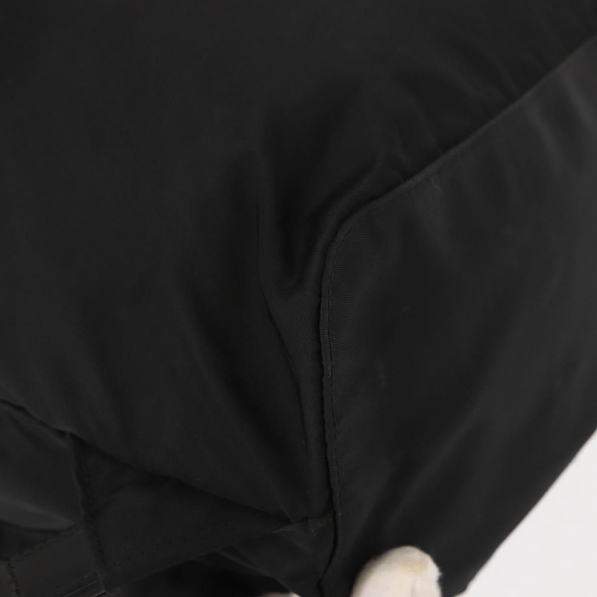 Prada Prada Vela Double Front Pocket Backpack Tessuto with Saffiano Leather Size ONE SIZE - 10 Thumbnail