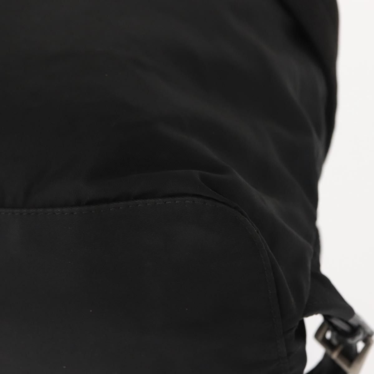 Prada Prada Vela Double Front Pocket Backpack Tessuto with Saffiano Leather Size ONE SIZE - 11 Thumbnail