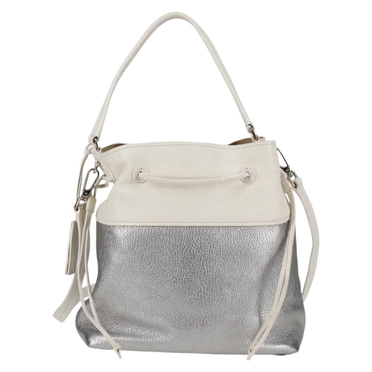 Miu Miu Miu Miu Drawstring Satchel Leather Size ONE SIZE - 2 Thumbnail