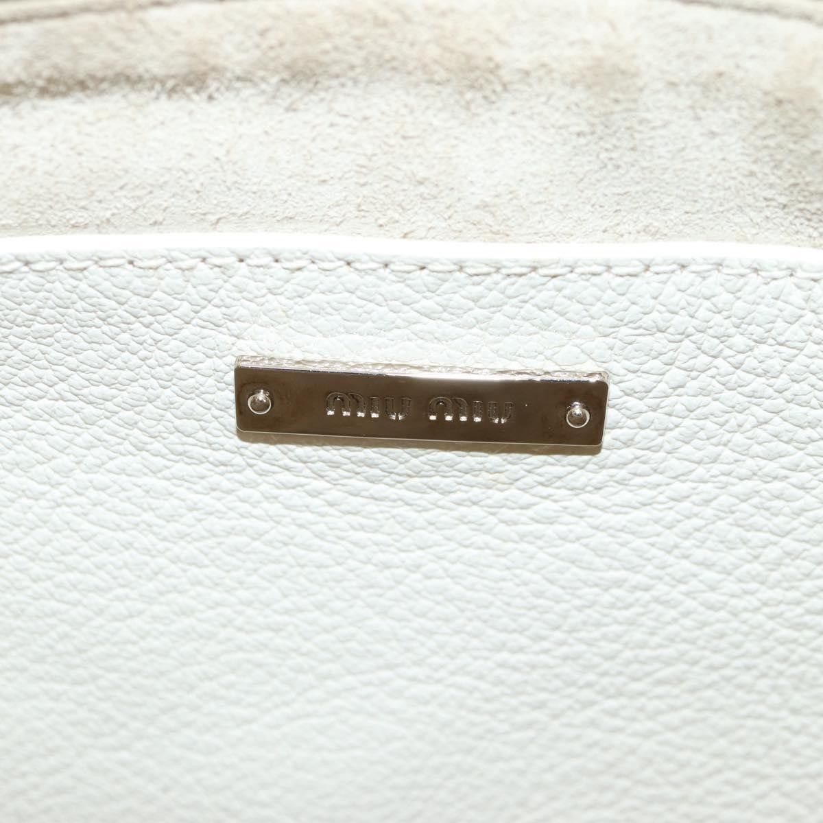 Miu Miu Miu Miu Drawstring Satchel Leather Size ONE SIZE - 14 Thumbnail