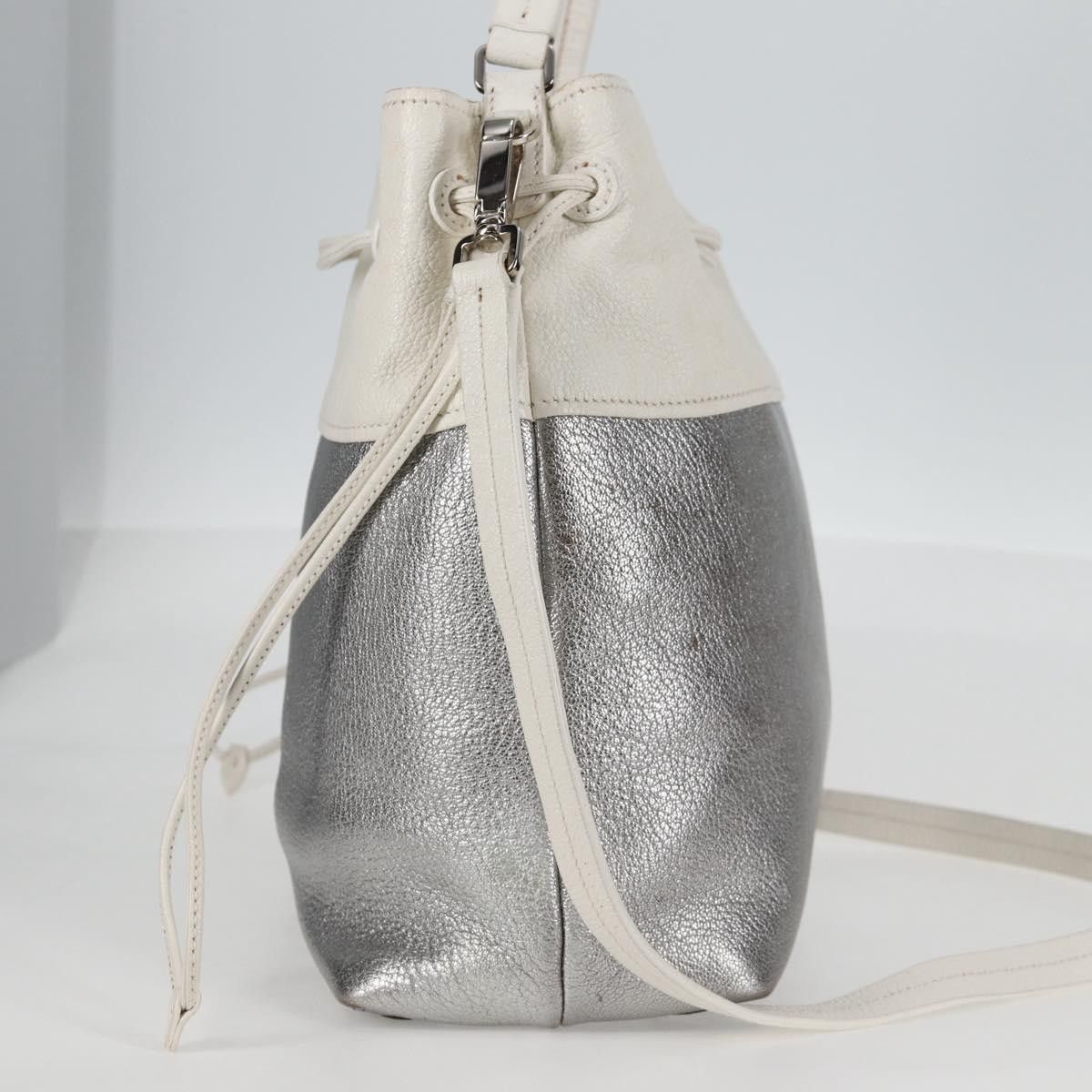 Miu Miu Miu Miu Drawstring Satchel Leather Size ONE SIZE - 4 Thumbnail