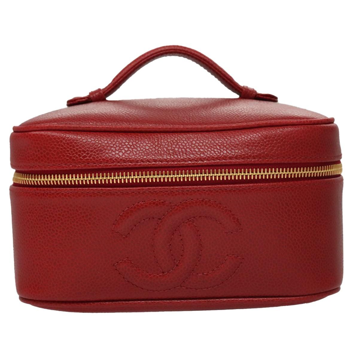 Chanel Chanel Vintage Timeless Cosmetic Case Caviar Size ONE SIZE - 20 Thumbnail