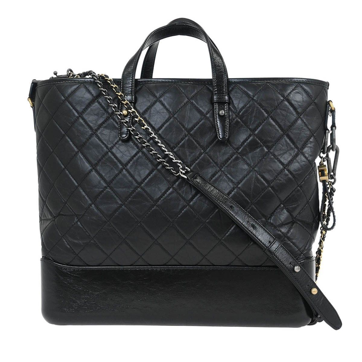 Chanel Chanel Gabrielle Shopping Tote Quilted Calfskin Size ONE SIZE - 2 Thumbnail