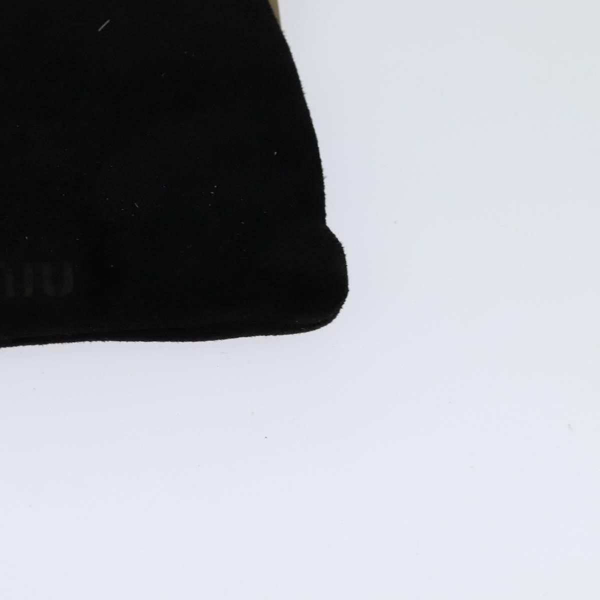 Miu Miu Miu Miu Kisslock Clutch Suede Size ONE SIZE - 12 Thumbnail