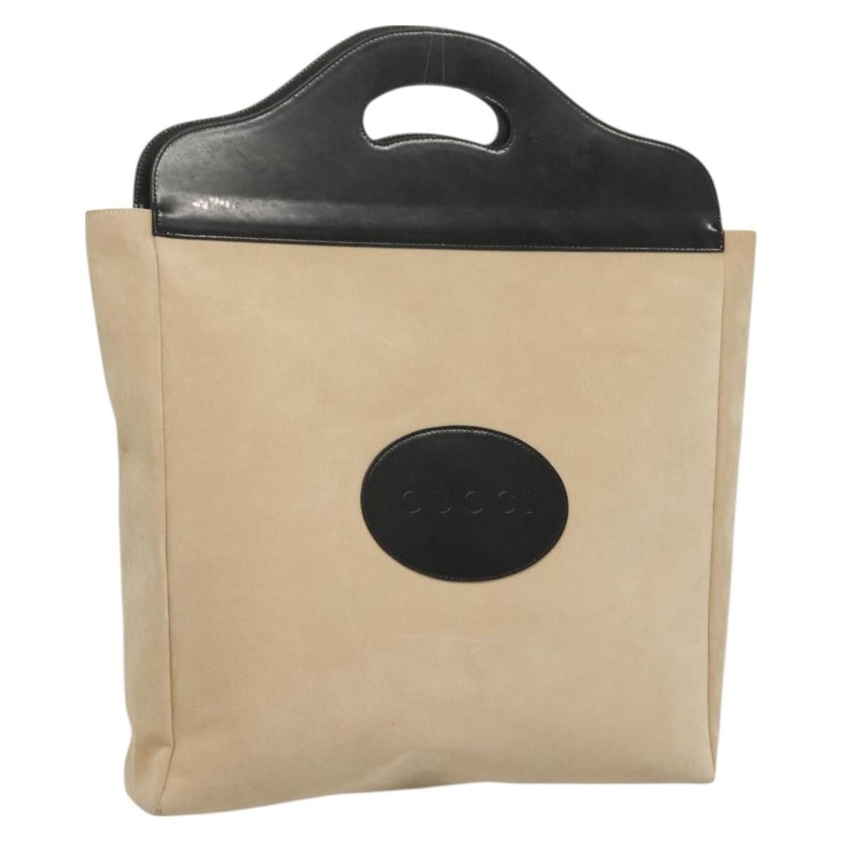 Gucci Gucci Vintage Handbag Suede Size ONE SIZE - 14 Thumbnail