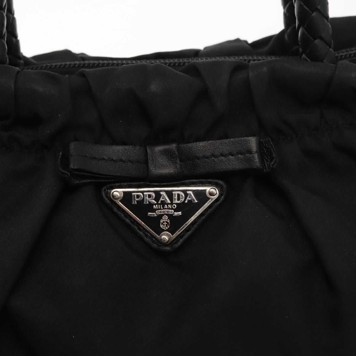 Prada Prada Bow Convertible Tote Tessuto Size ONE SIZE - 19 Thumbnail