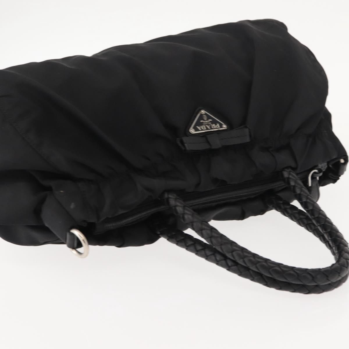 Prada Prada Bow Convertible Tote Tessuto Size ONE SIZE - 18 Thumbnail