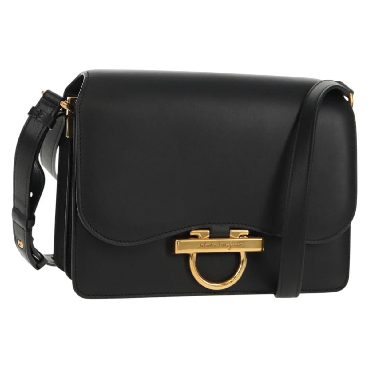 Salvatore Ferragamo Salvatore Ferragamo Joanne Shoulder Bag Leather Size ONE SIZE - 17 Thumbnail