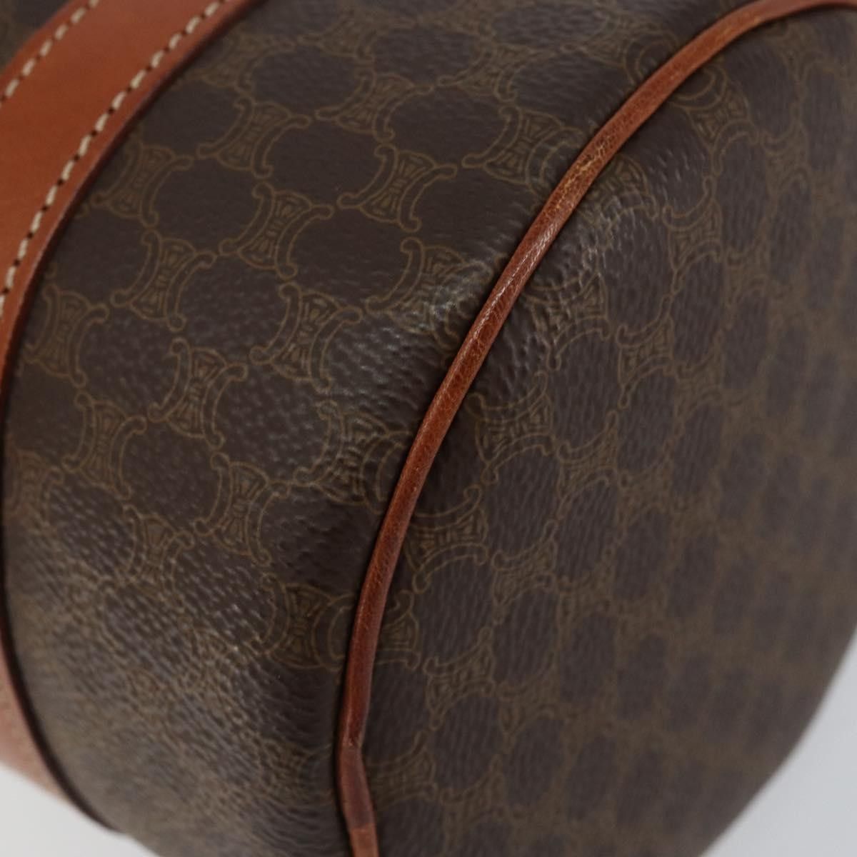 Celine Celine Vintage Macadam Handbag Canvas and Leather Size ONE SIZE - 12 Thumbnail