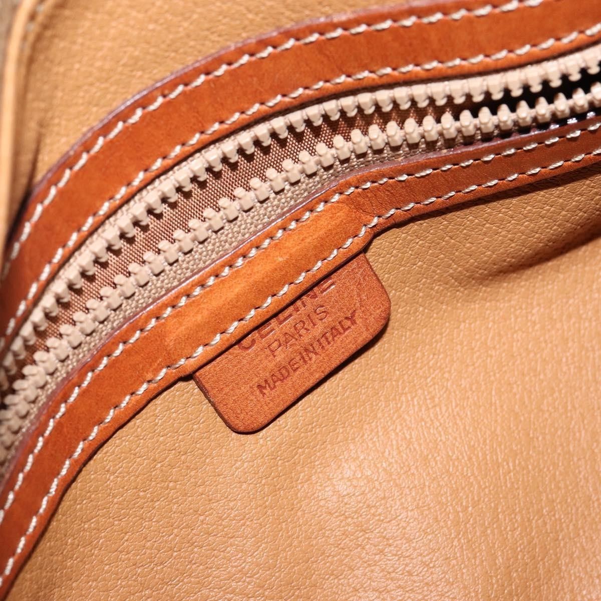 Celine Celine Vintage Macadam Handbag Canvas and Leather Size ONE SIZE - 6 Thumbnail