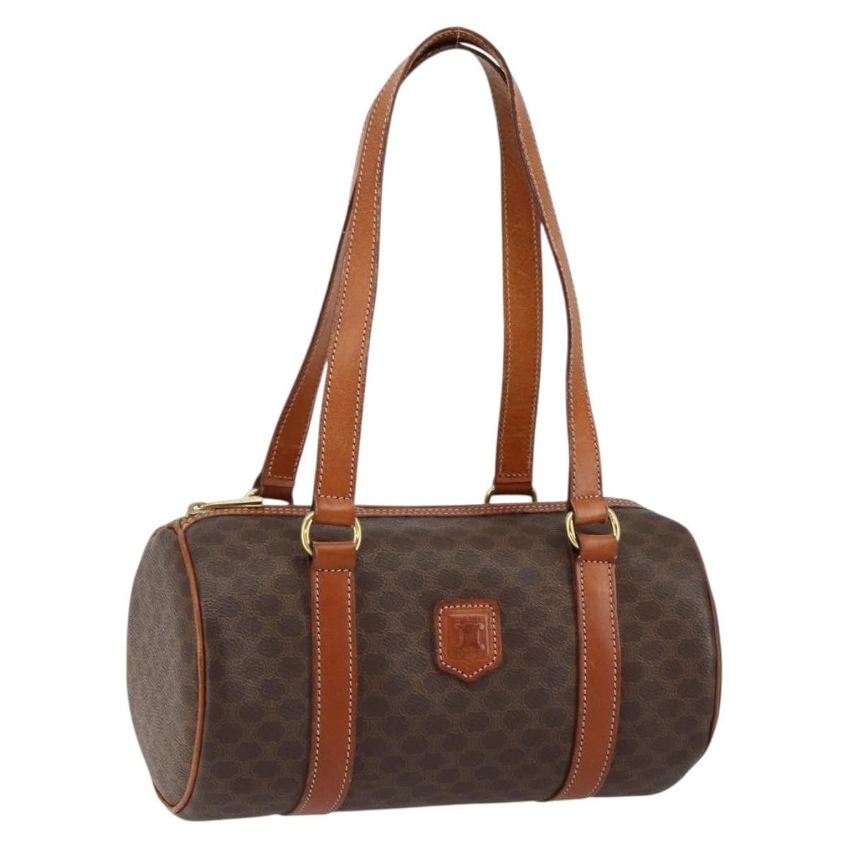 Celine Celine Vintage Macadam Handbag Canvas and Leather Size ONE SIZE - 22 Thumbnail