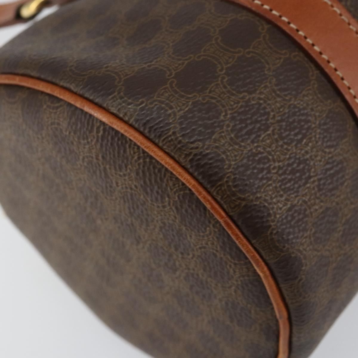 Celine Celine Vintage Macadam Handbag Canvas and Leather Size ONE SIZE - 9 Thumbnail