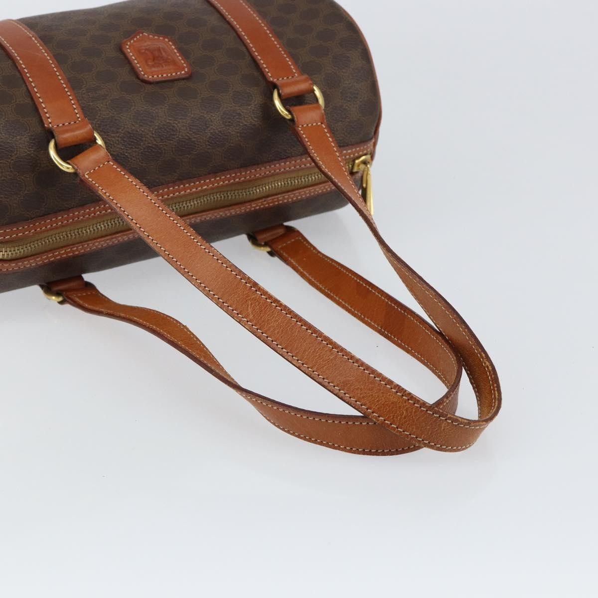 Celine Celine Vintage Macadam Handbag Canvas and Leather Size ONE SIZE - 8 Thumbnail