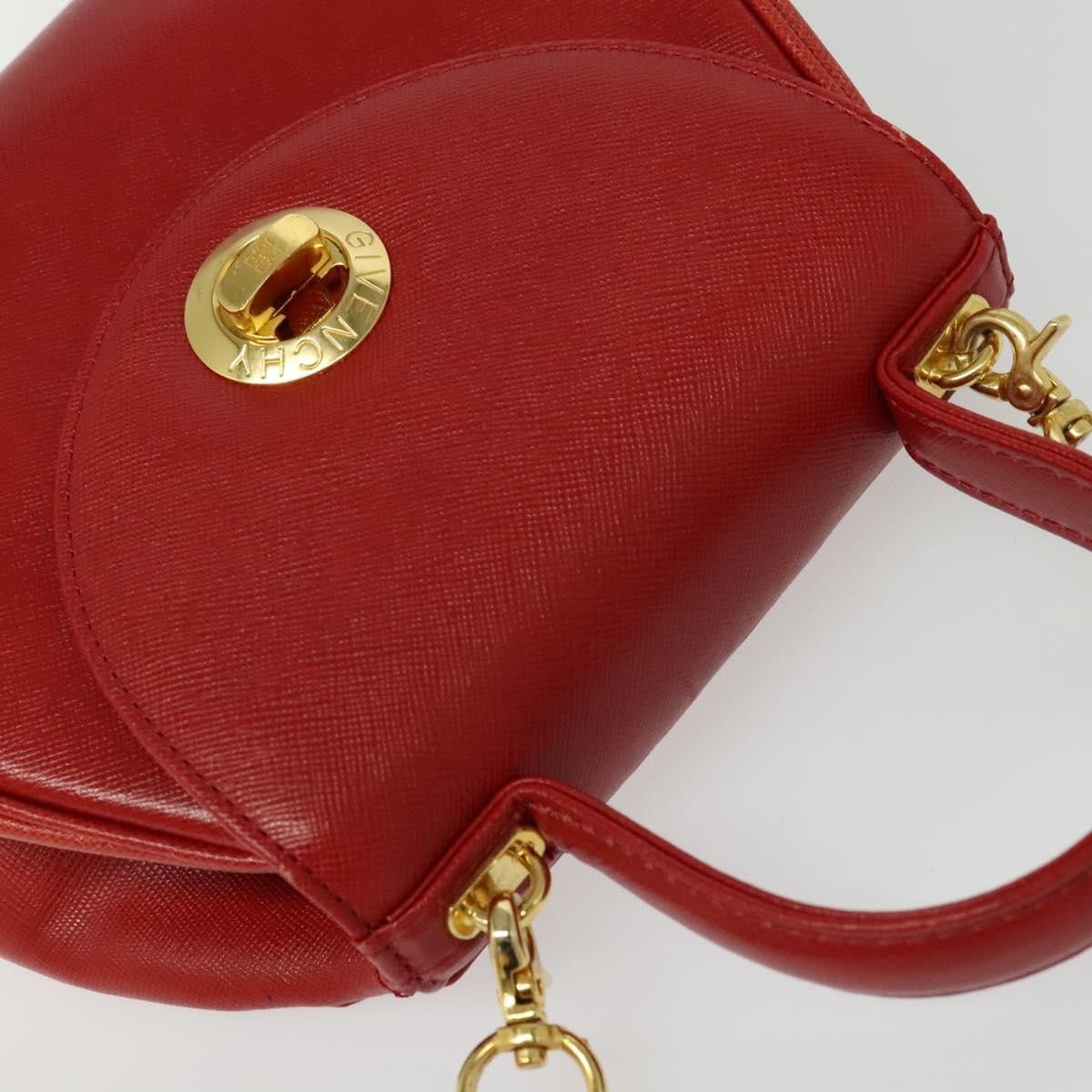 Givenchy Givenchy Vintage Handbag Leather Size ONE SIZE - 15 Thumbnail