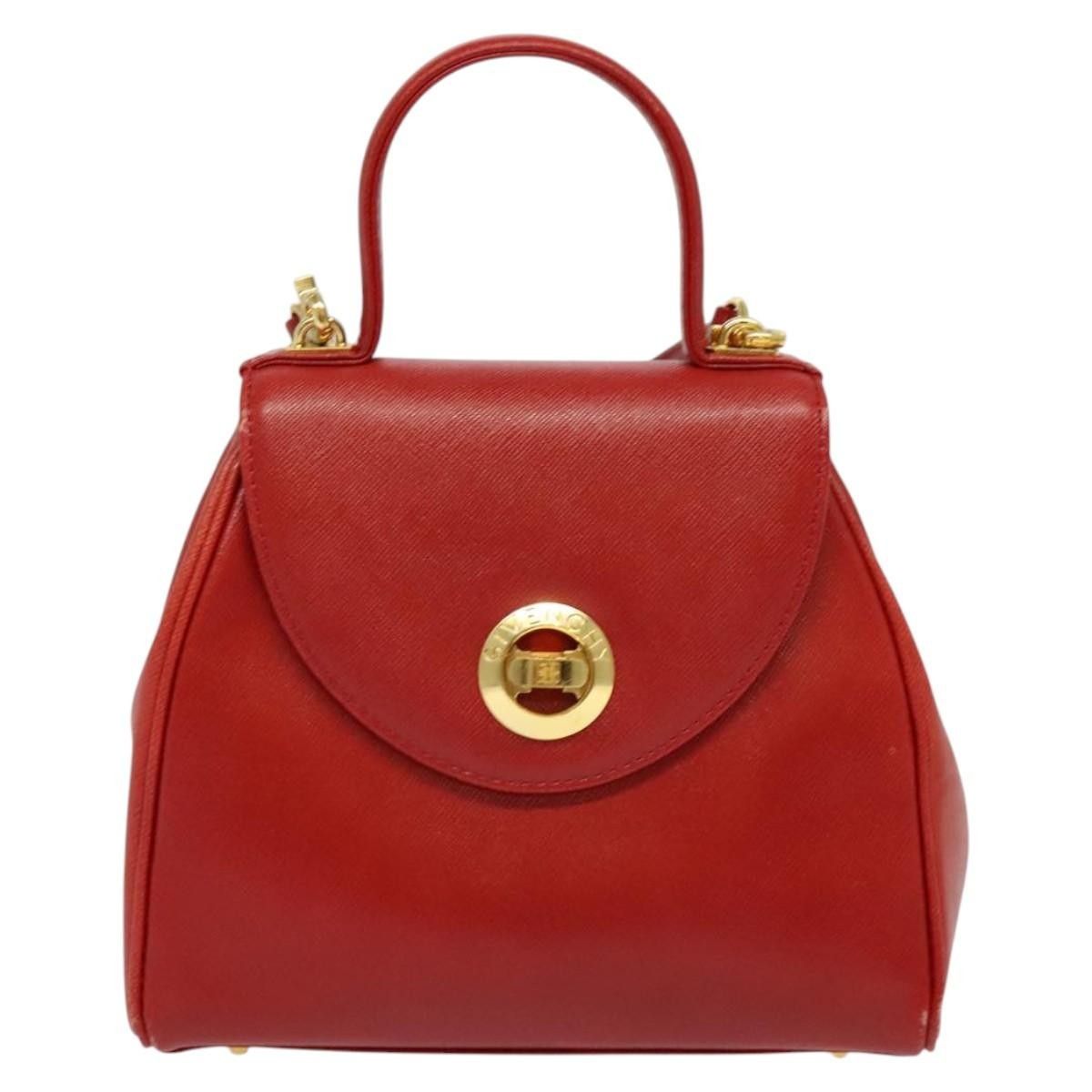 Givenchy Givenchy Vintage Handbag Leather Size ONE SIZE - 19 Thumbnail