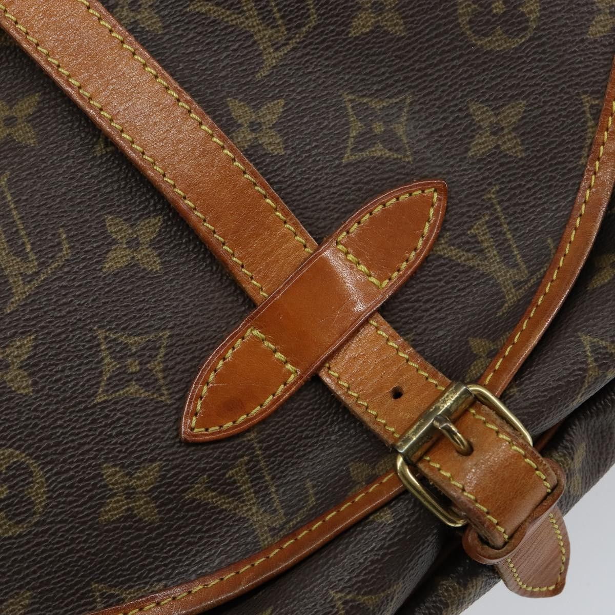 Louis Vuitton Louis Vuitton Saumur Handbag Monogram Canvas Size ONE SIZE - 23 Thumbnail