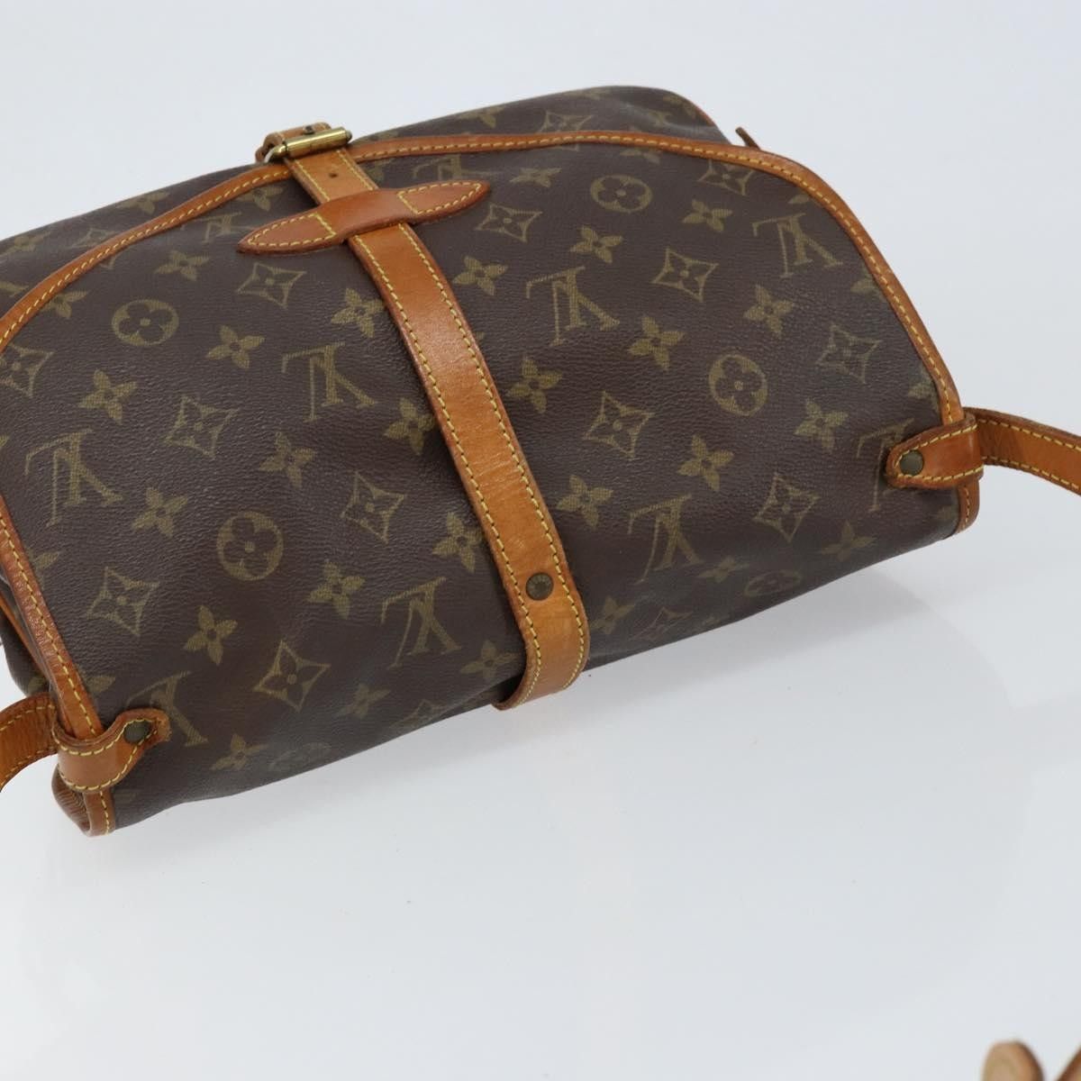 Louis Vuitton Louis Vuitton Saumur Handbag Monogram Canvas Size ONE SIZE - 15 Thumbnail