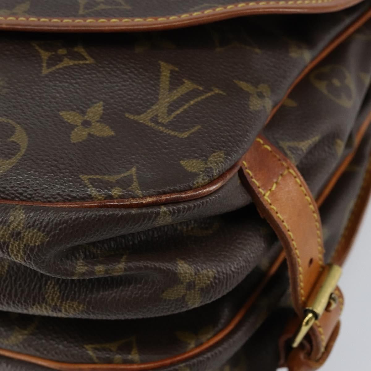 Louis Vuitton Louis Vuitton Saumur Handbag Monogram Canvas Size ONE SIZE - 11 Thumbnail