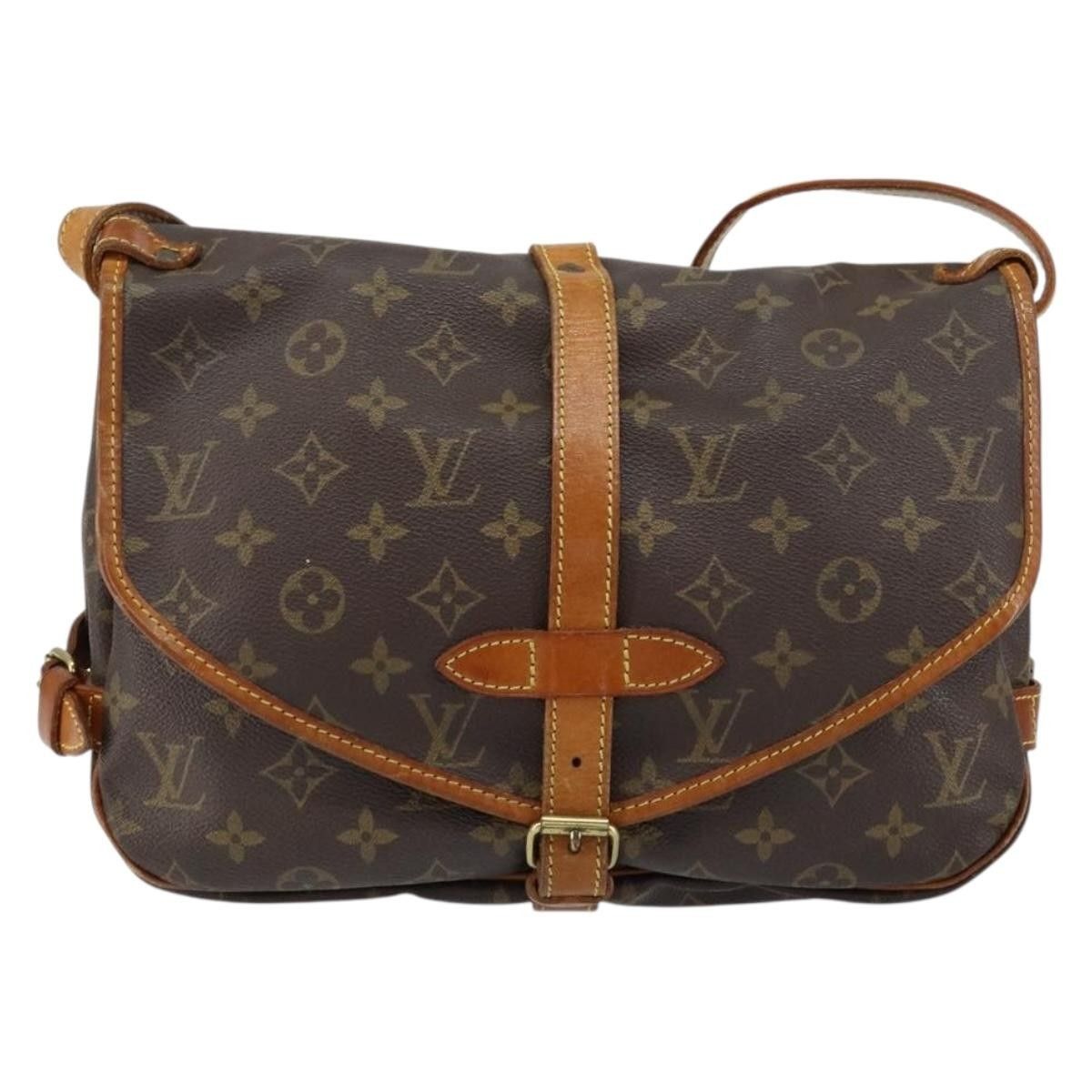 Louis Vuitton Louis Vuitton Saumur Handbag Monogram Canvas Size ONE SIZE - 18 Thumbnail