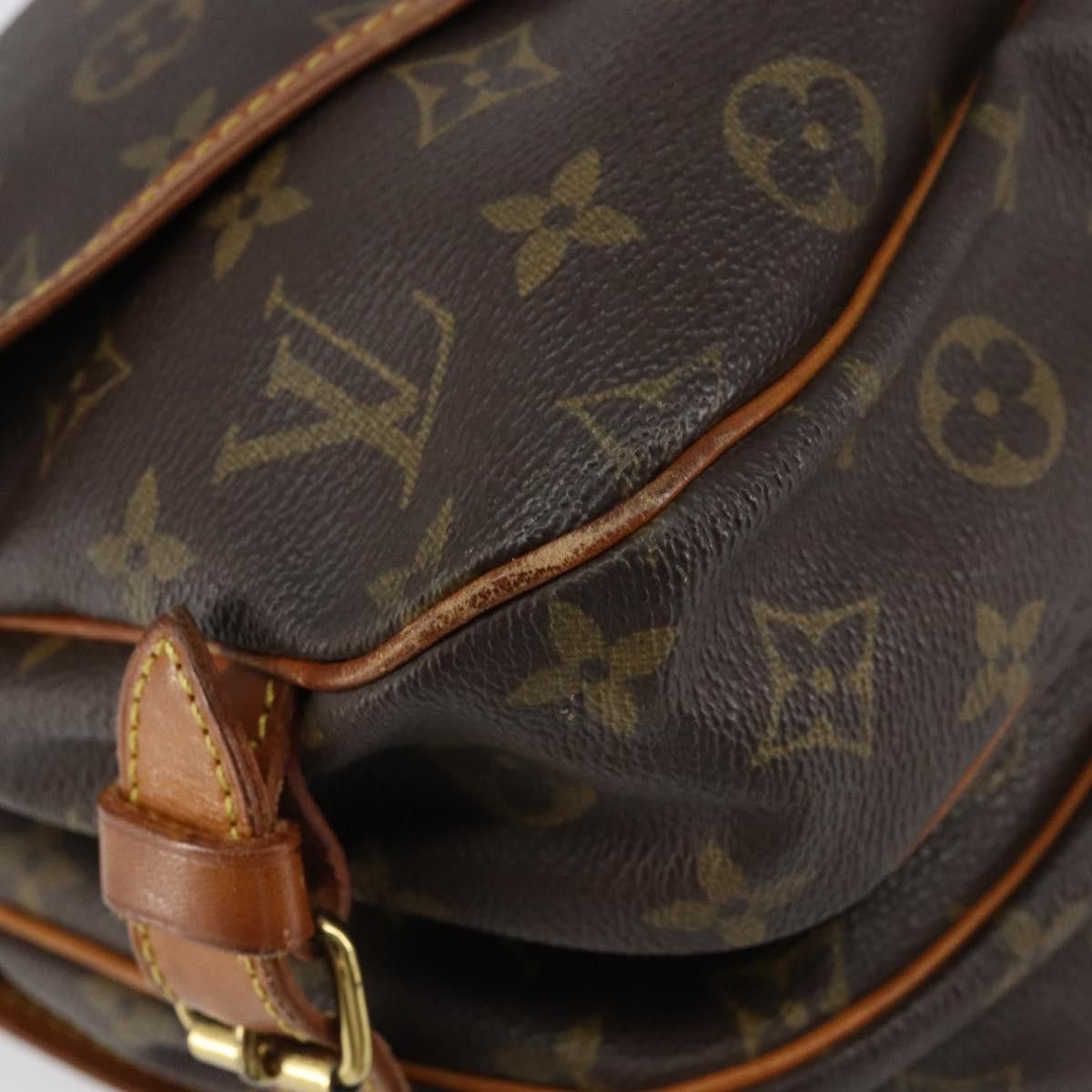 Louis Vuitton Louis Vuitton Saumur Handbag Monogram Canvas Size ONE SIZE - 10 Thumbnail