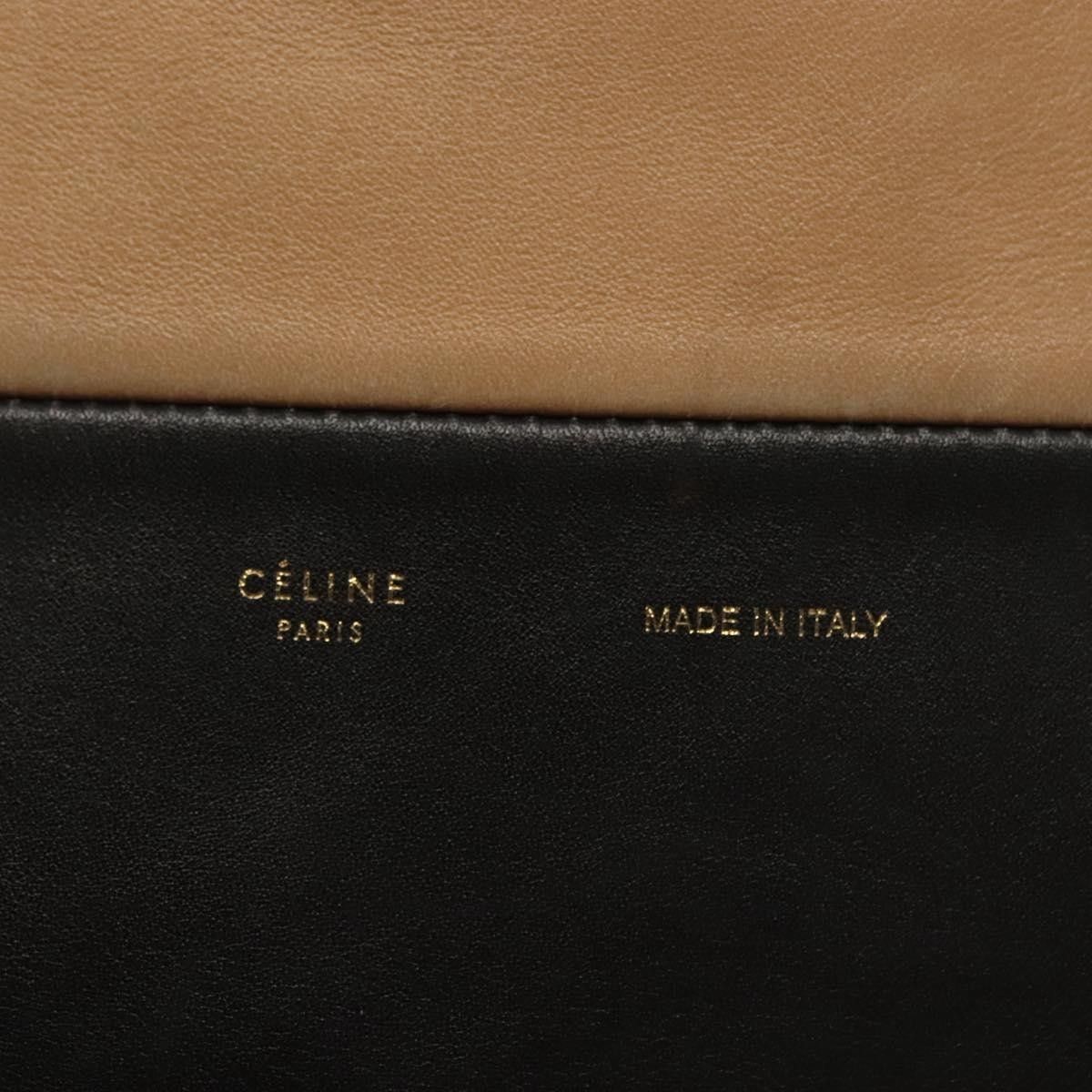 Celine Celine Bicolor Drawstring Cabas Tote Leather Size ONE SIZE - 18 Thumbnail