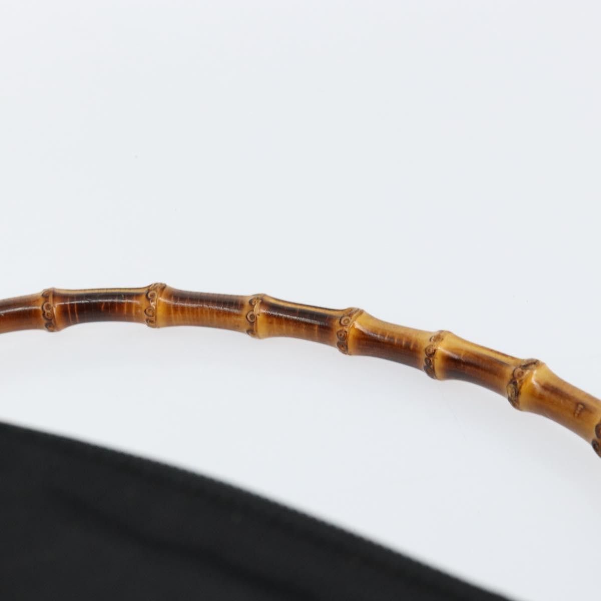 Gucci Gucci Vintage Bamboo Handle Nylon Size ONE SIZE - 8 Thumbnail
