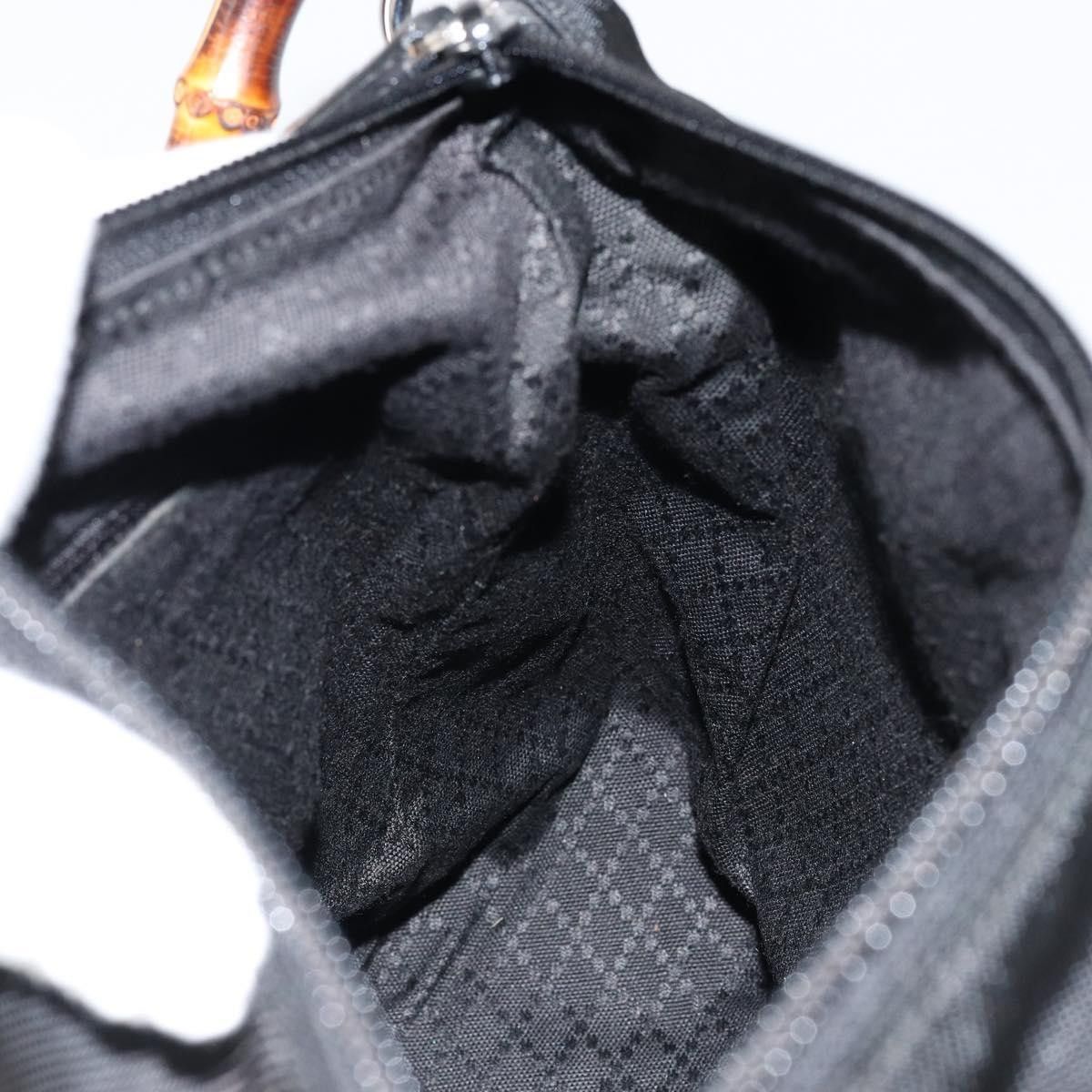 Gucci Gucci Vintage Bamboo Handle Nylon Size ONE SIZE - 19 Thumbnail