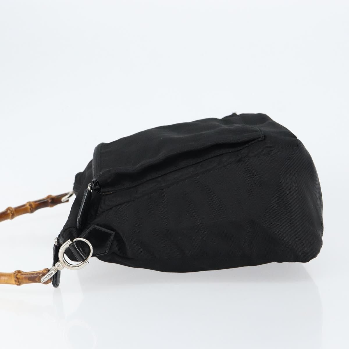 Gucci Gucci Vintage Bamboo Handle Nylon Size ONE SIZE - 4 Thumbnail