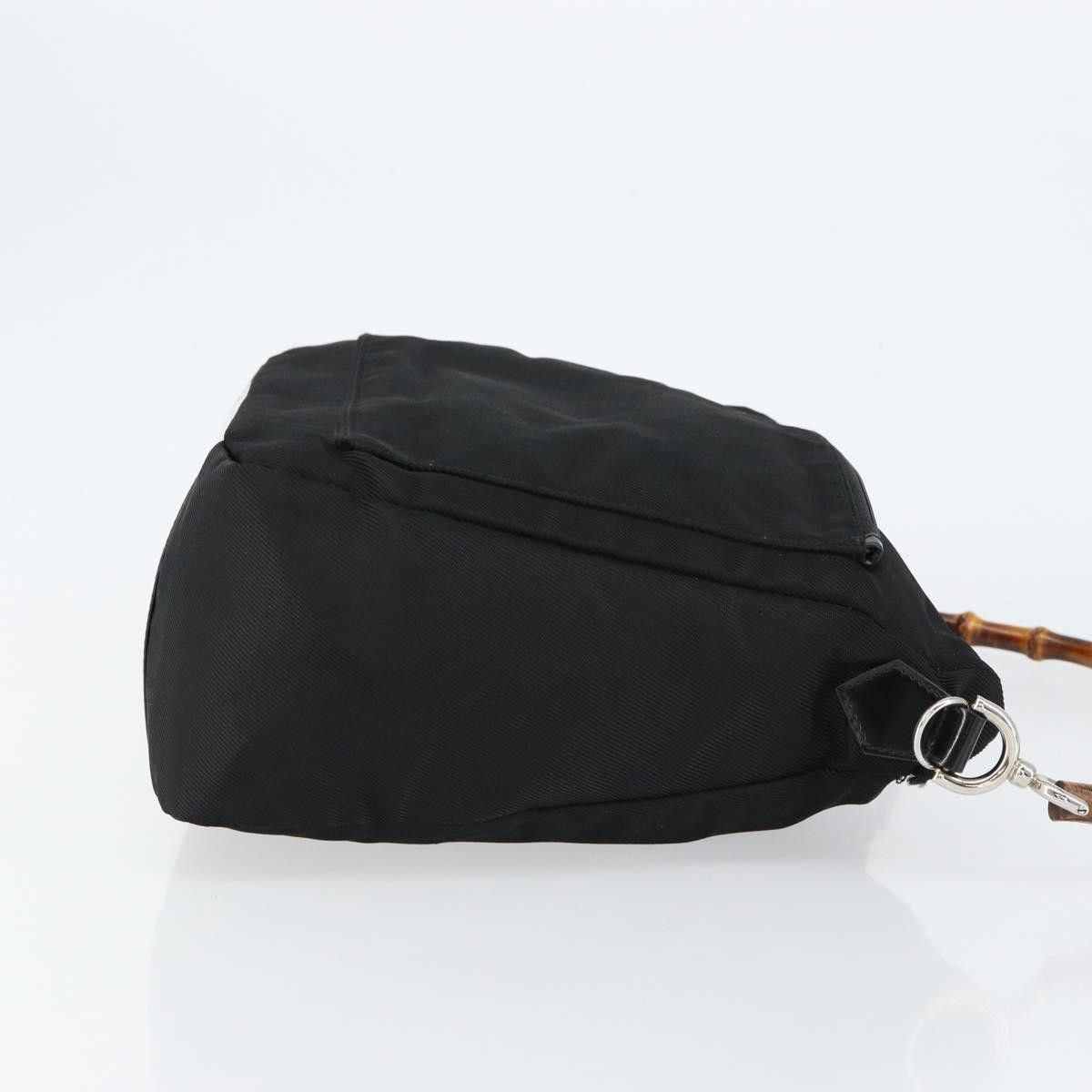 Gucci Gucci Vintage Bamboo Handle Nylon Size ONE SIZE - 3 Thumbnail