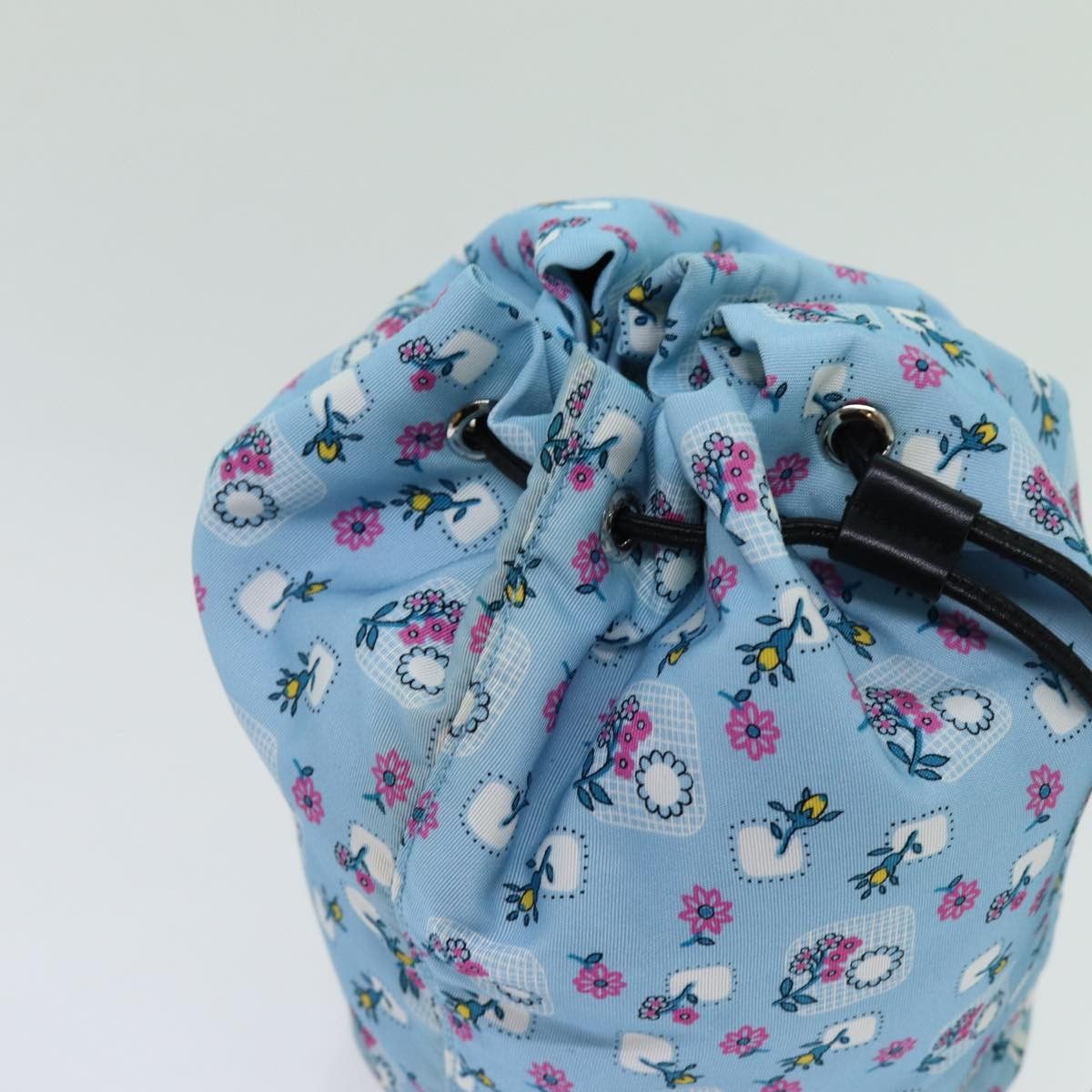 Miu Miu Miu Miu Drawstring Pouch Nylon Size ONE SIZE - 13 Thumbnail