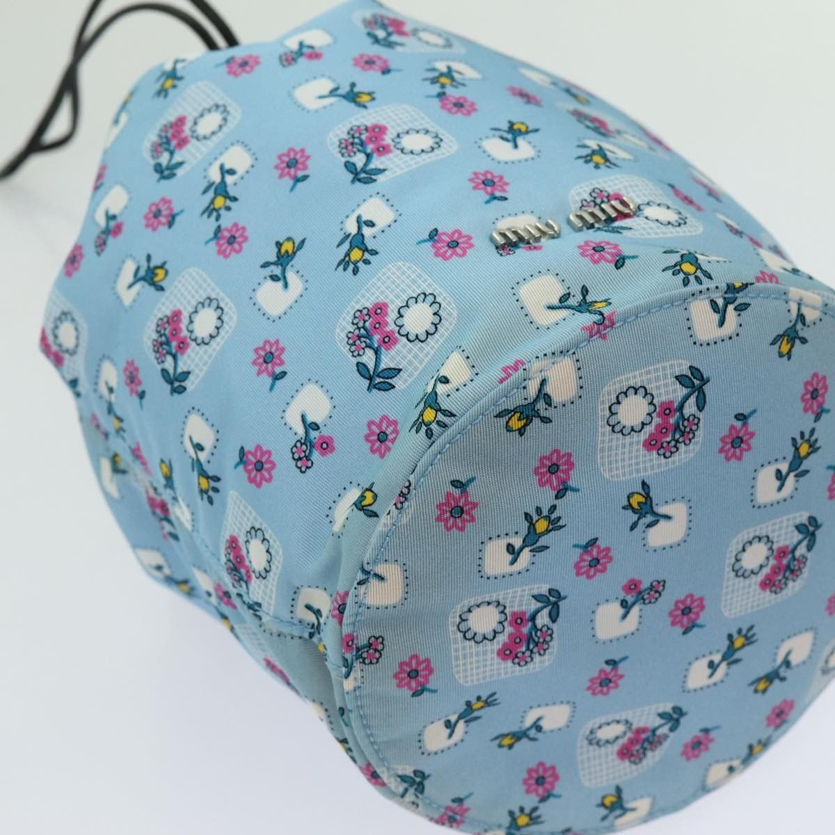 Miu Miu Miu Miu Drawstring Pouch Nylon Size ONE SIZE - 9 Thumbnail