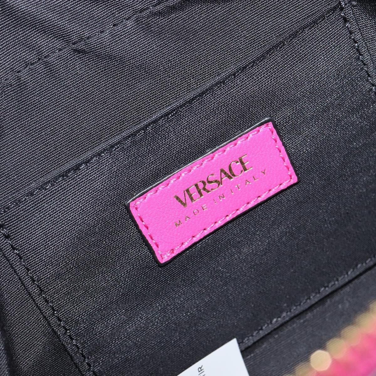 Versace Versace Medusa Icon Front Slip Pocket Camera Bag Quilted Leather Size ONE SIZE - 6 Thumbnail