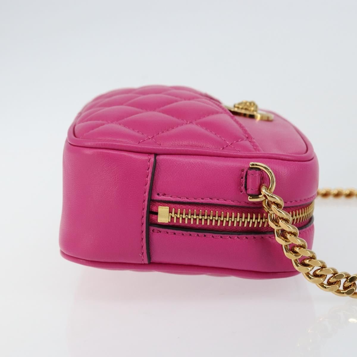 Versace Versace Medusa Icon Front Slip Pocket Camera Bag Quilted Leather Size ONE SIZE - 3 Thumbnail