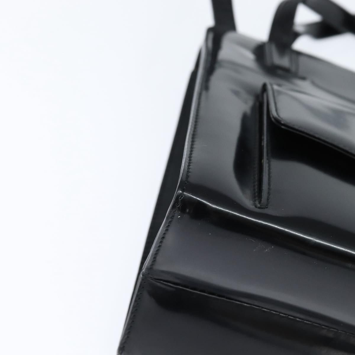 Salvatore Ferragamo Salvatore Ferragamo Gancini handbag Patent leather Size ONE SIZE - 11 Thumbnail