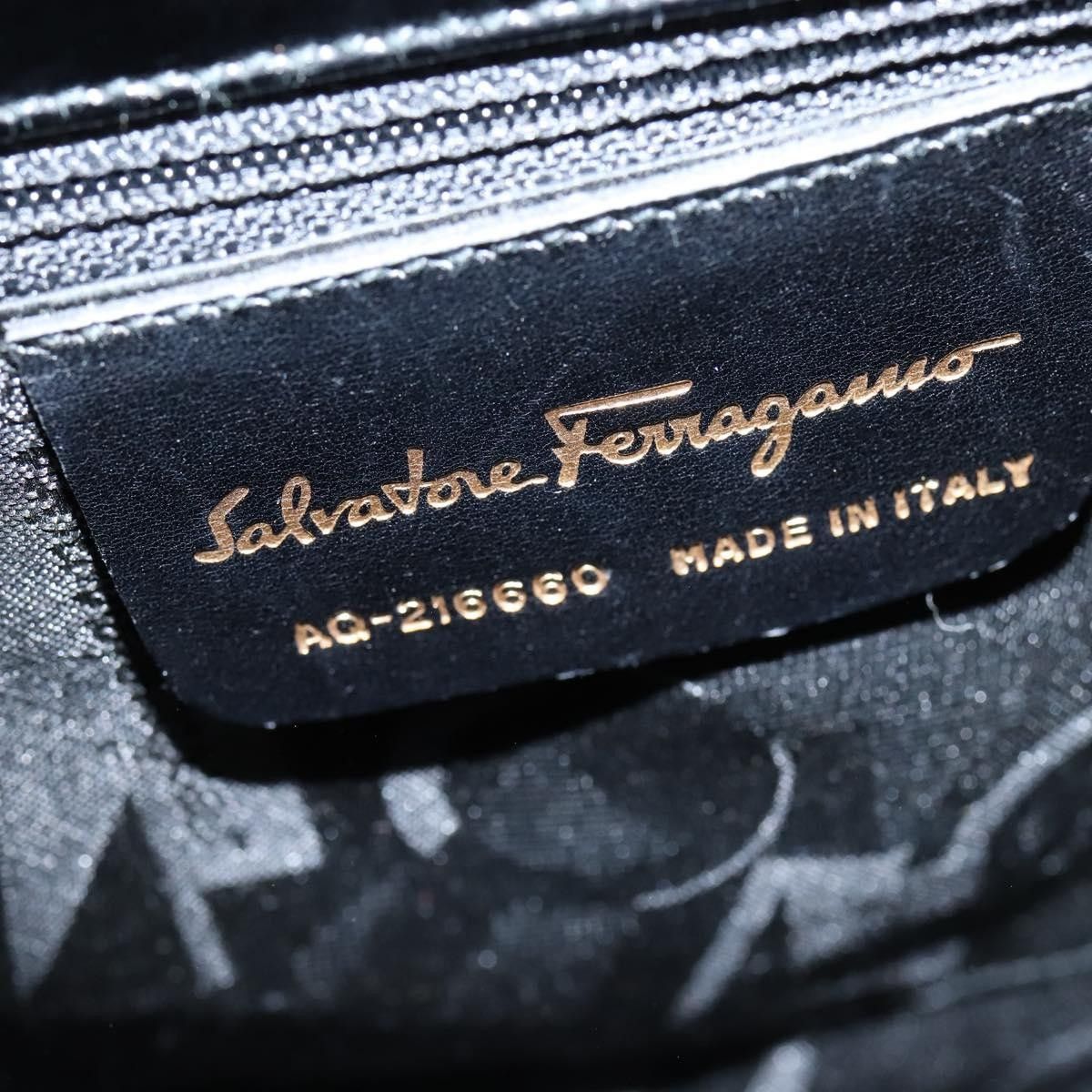Salvatore Ferragamo Salvatore Ferragamo Gancini handbag Patent leather Size ONE SIZE - 6 Thumbnail