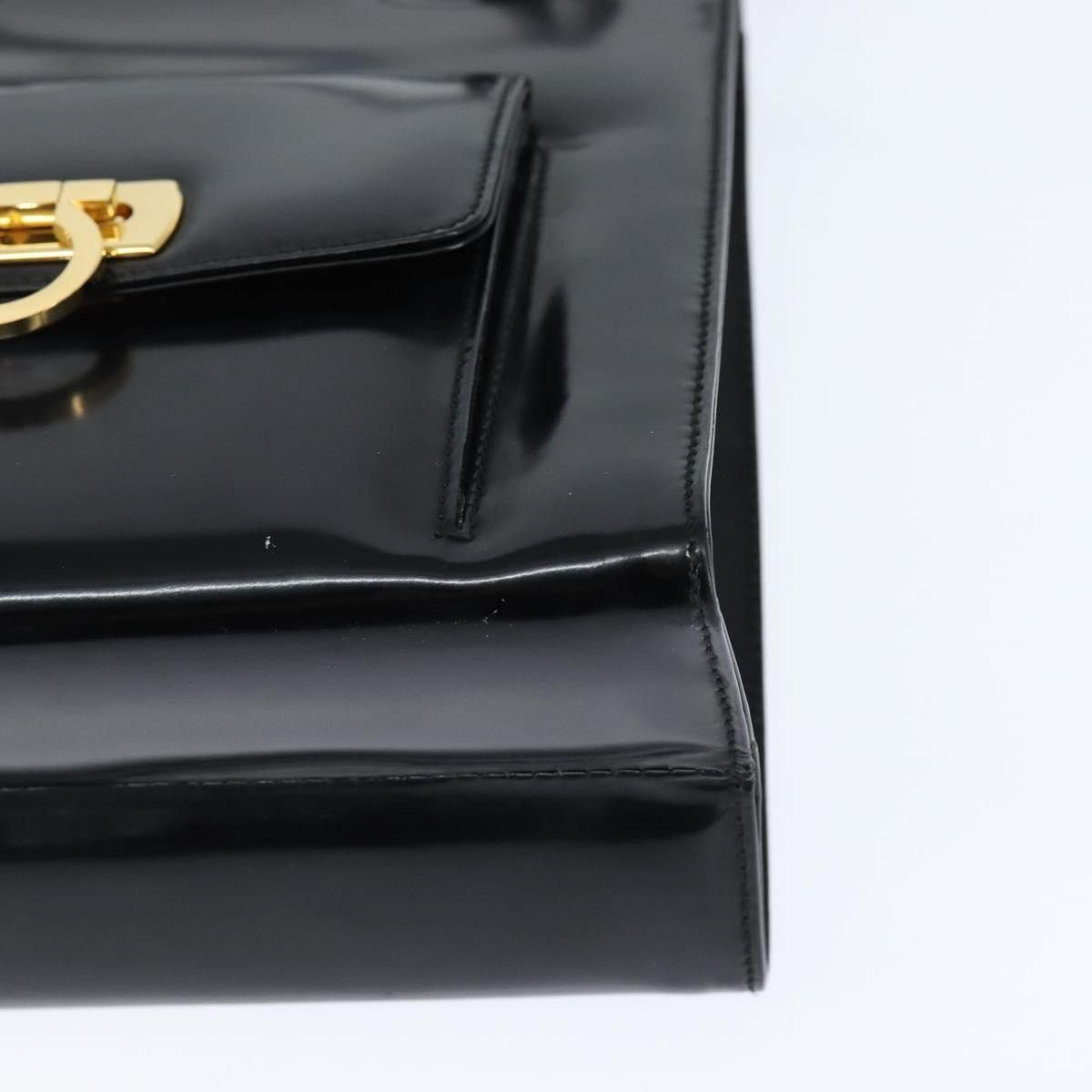 Salvatore Ferragamo Salvatore Ferragamo Gancini handbag Patent leather Size ONE SIZE - 10 Thumbnail